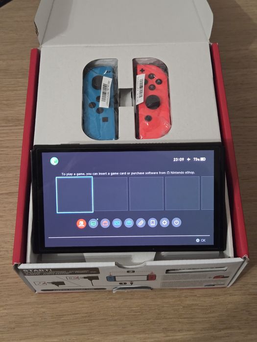 Nintendo switch OLED desbloqueada 128gb cfw