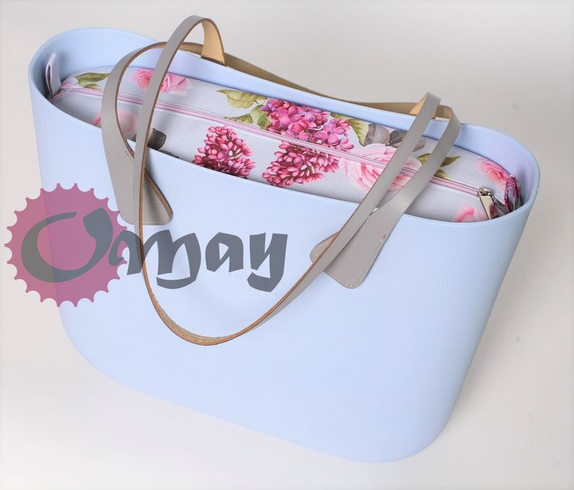 organizer do OBAG STANDARD kwiaty bzy róże orchidea 2 kieszenie OMAY