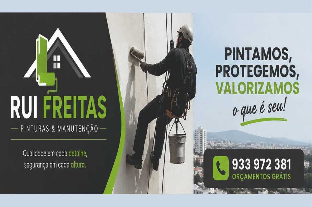 Pintura & Manutenção de Fachadas - Transforme sua casa