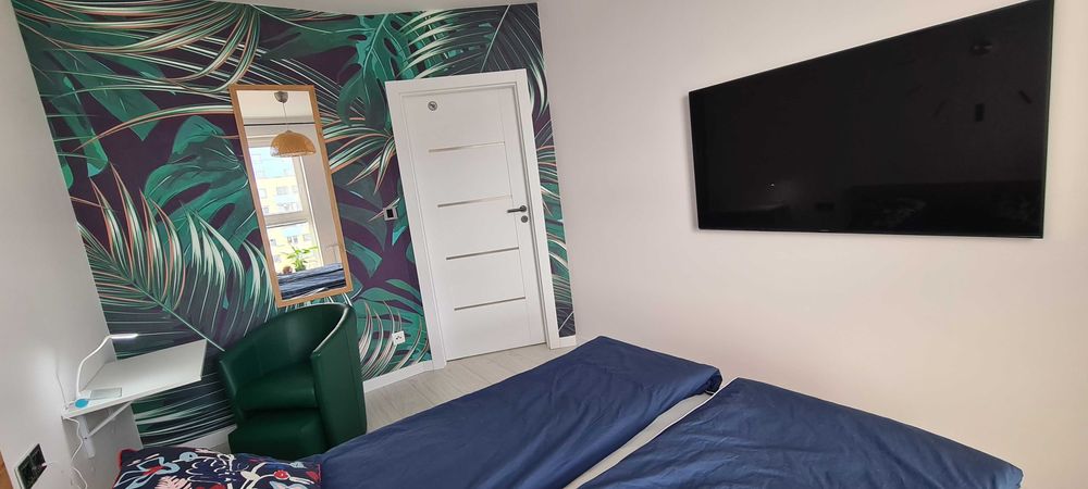 Apartament Nad Morzem Polwysep , widok na morze , taras ,las