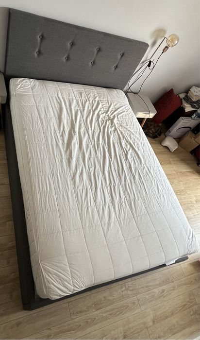 Łóżko GVARV z pojemnikiem 140x200 + materac