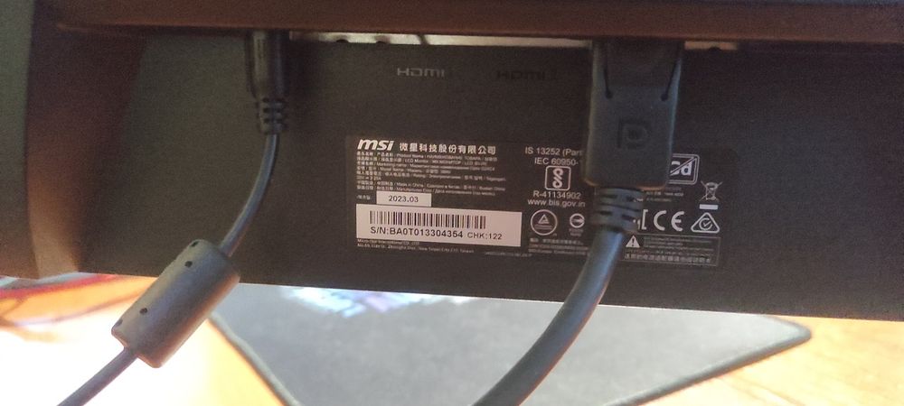 Монитор MSI  144гц