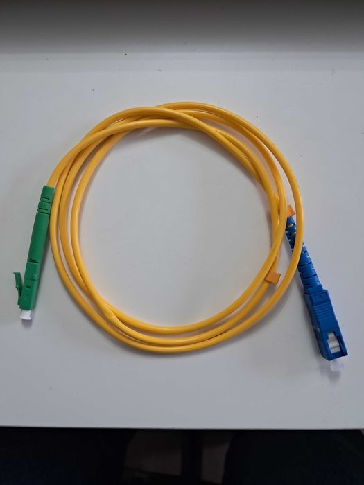 Patchcord światłowodowy LC/APC-SC/UPC SM SX 1m NOWY