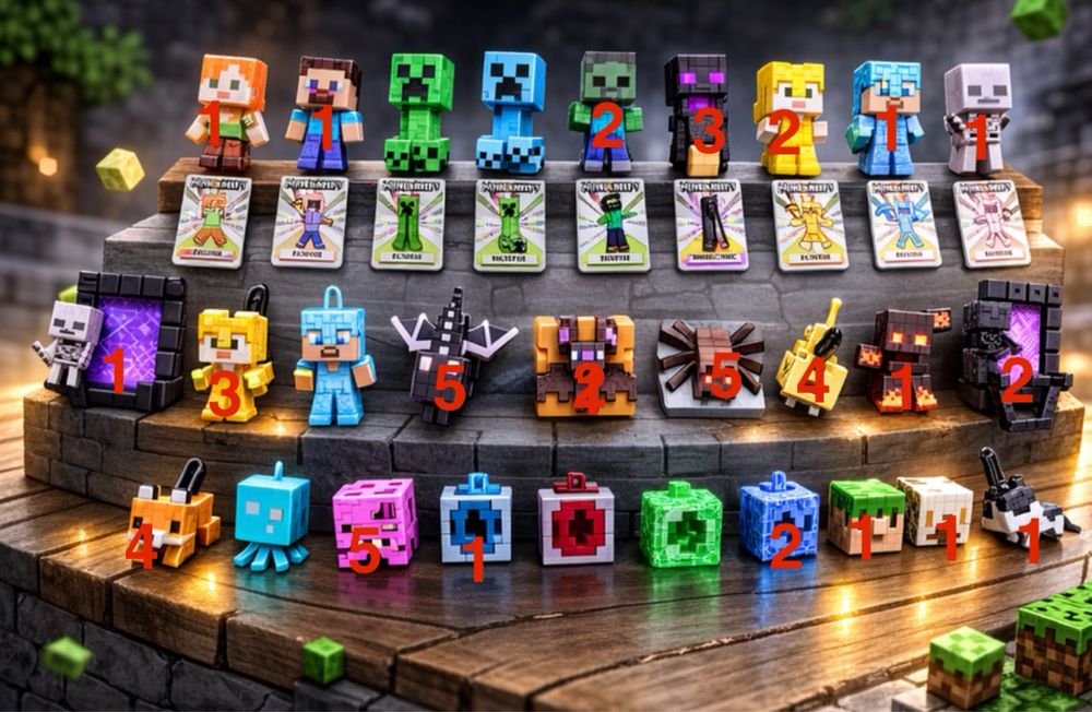 Фігурки Minecraft