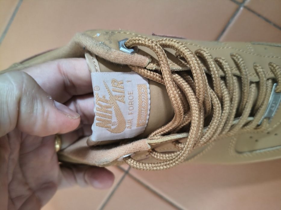 Sapatilhas / Tênis Nike Air Force 1 Low Supreme Flax.