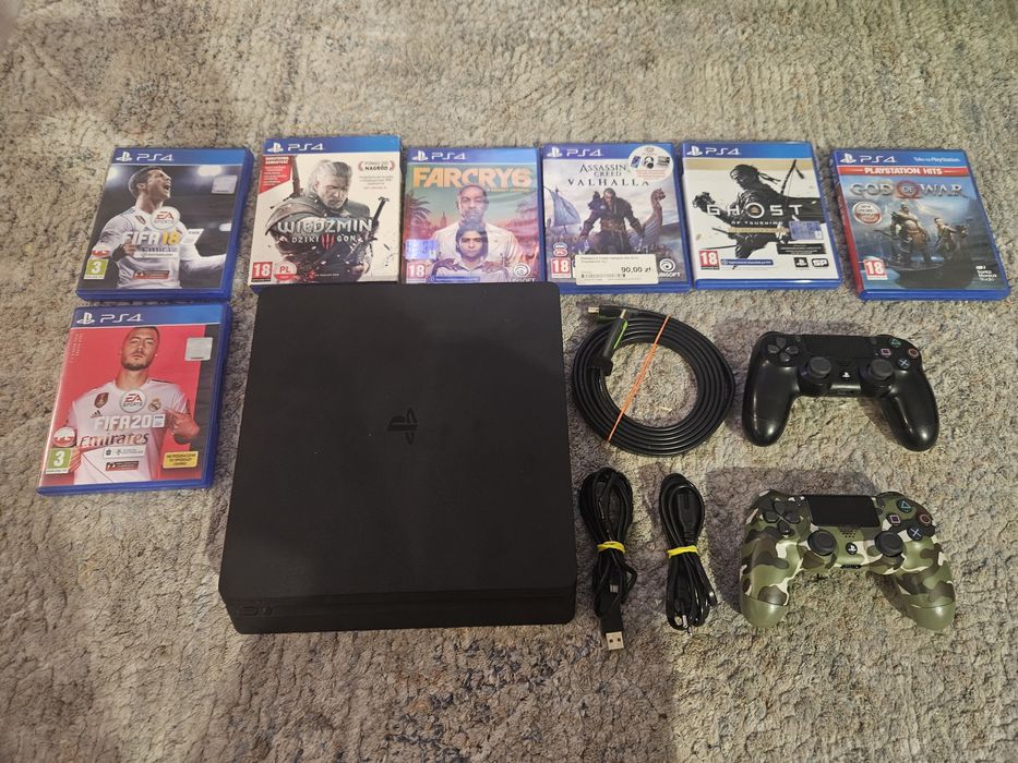 Konsola Playstation 4 PS4 Slim 1TB + Gry