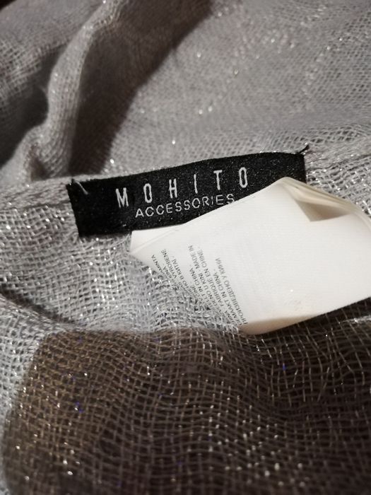 Chusta Mohito srebrna