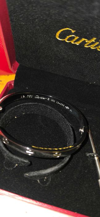 Bransoletka Cartier silver 19