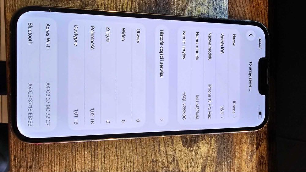 Iphone 13 Pro Max 1Tb Gold Bat: 100% IGŁA Gwarancja/SklepGSM/Lwsk