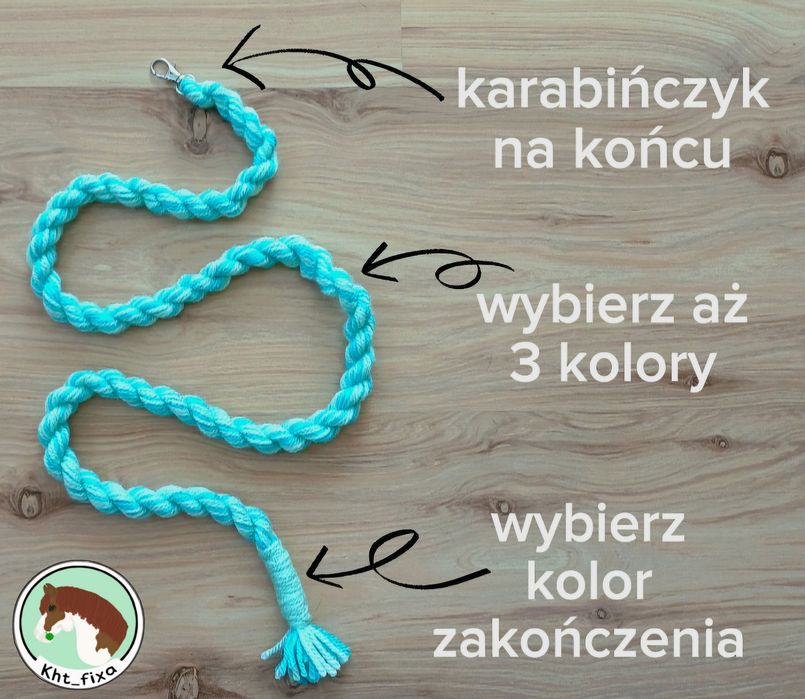 Personalizowany uwiąz dla hobby horse