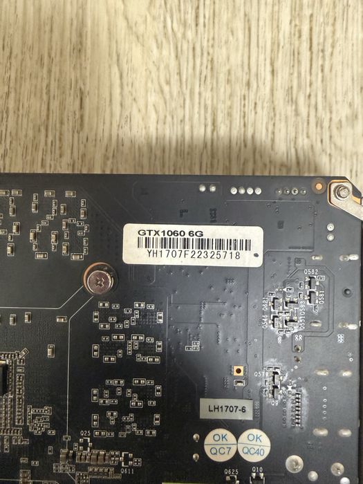 Видеокарта 1060 6 gb