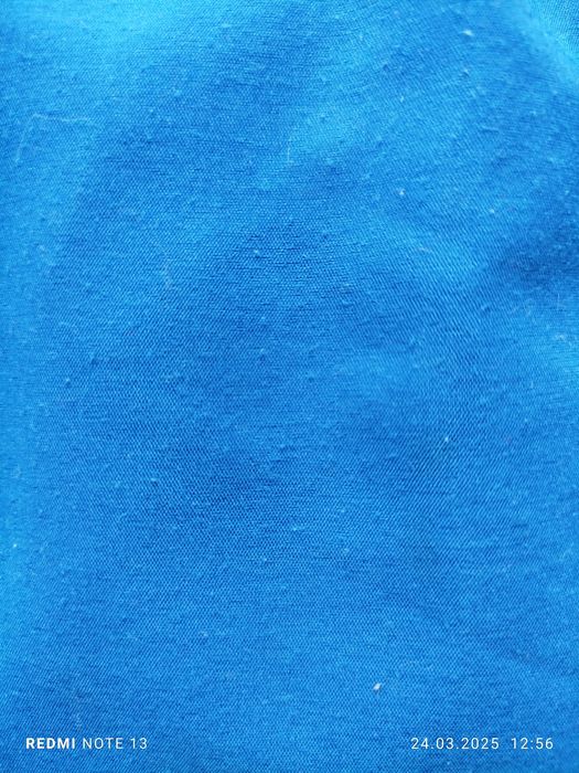 Chabrowa szafirowa elegancka spódnica mini rozkloszowana Reserved 36 w