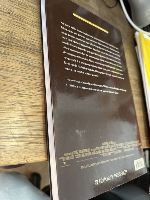O Sorriso das Estrelas de Nicholas Sparks Livro