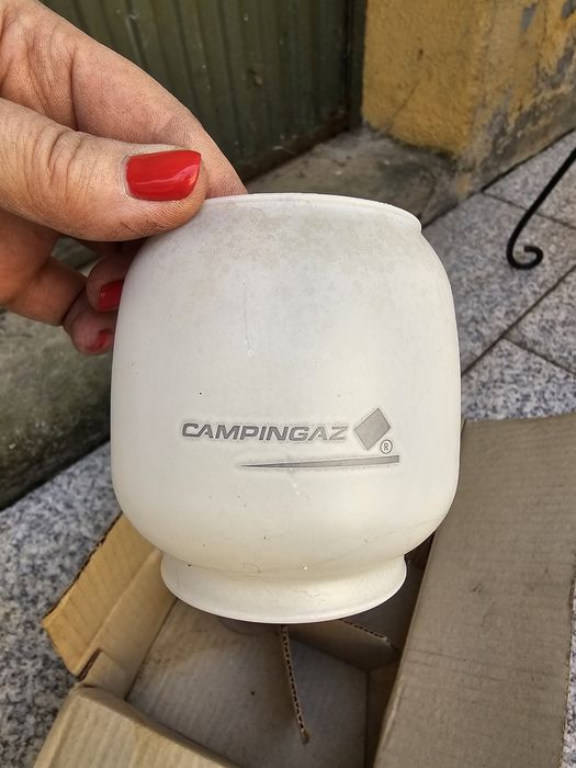 Balão em vidro da campingaz