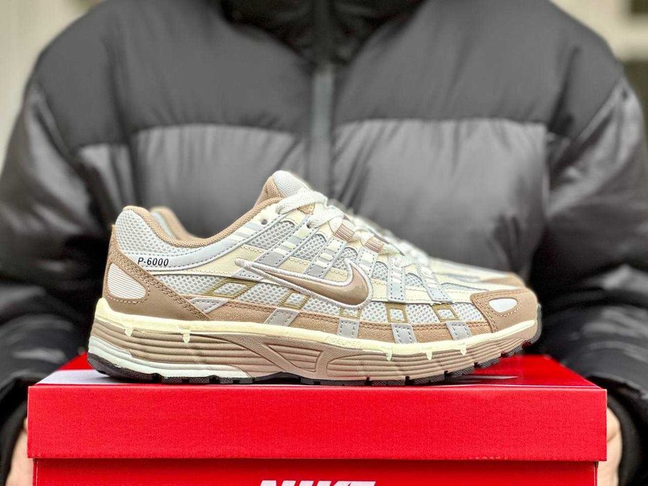 ТОПОВА МОДЕЛЬ! 38-45р Nike P-6000 Beige White стильні легкі  якість топ