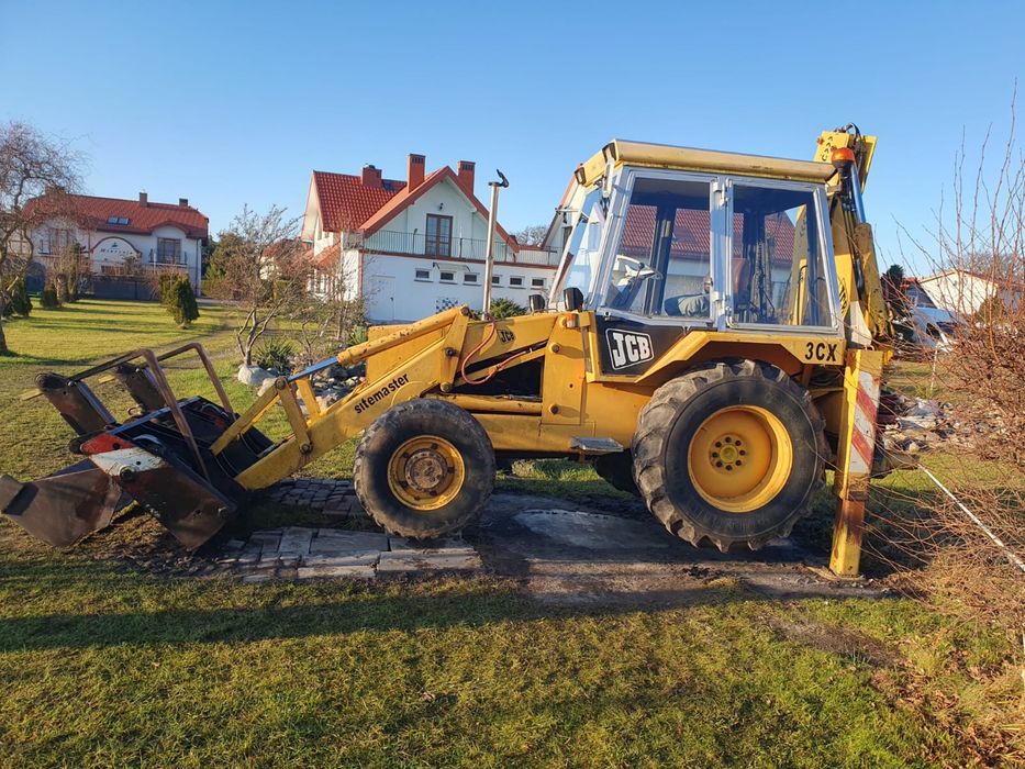 Koparko ładowarka JCB 3CX 4x4 turbo 1980r