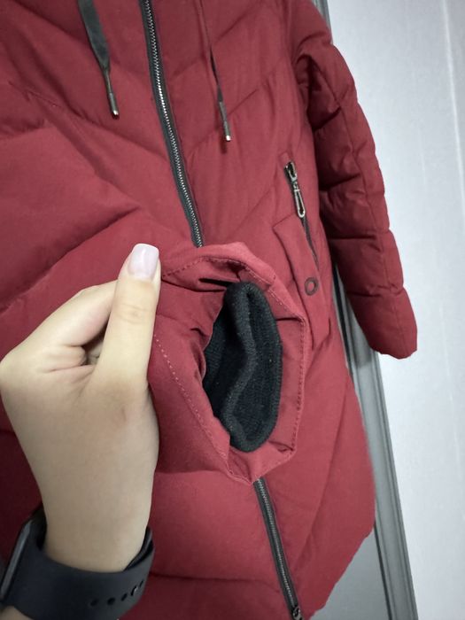 Пуховик жіночий ЗИМОВИЙ, розмір L