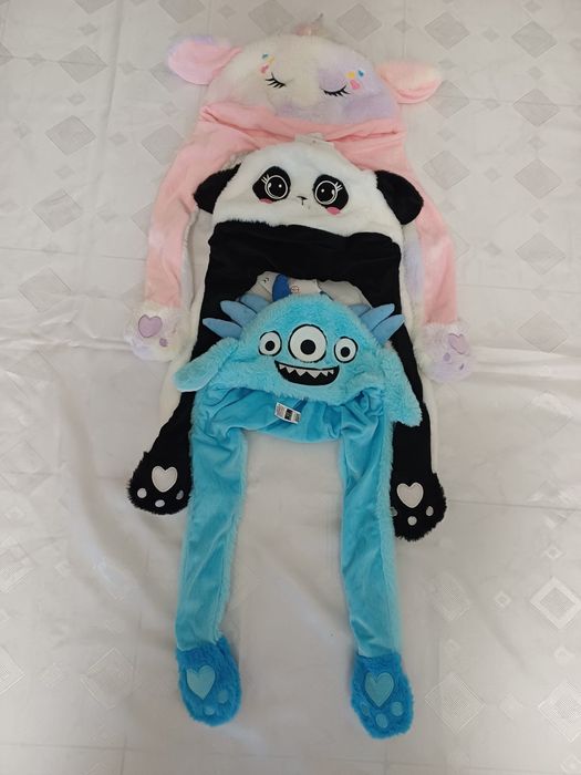 Nowe czapki rozmiar od 3 do 8 lat