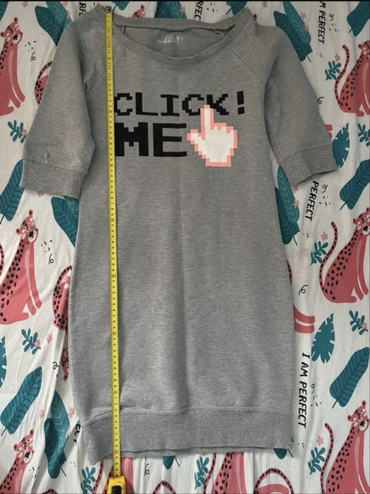 Dresowa sukienka Cropp 36