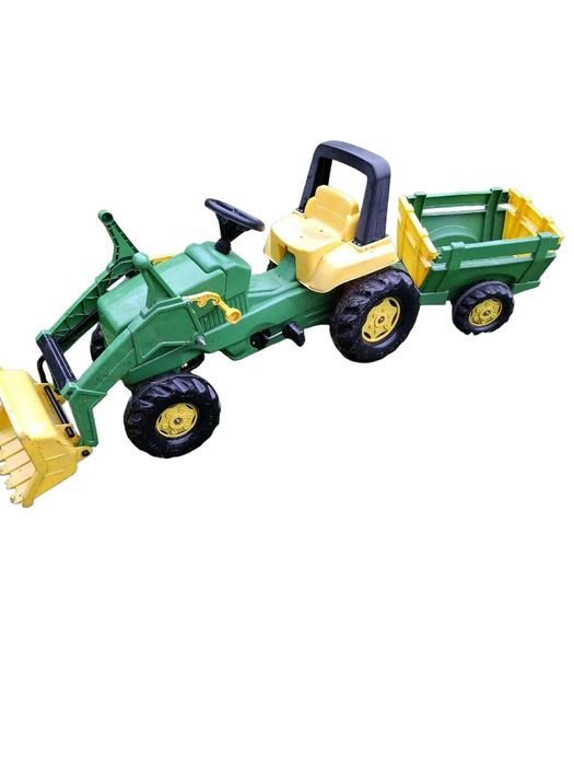 Zabawka taktorek z przyczepką