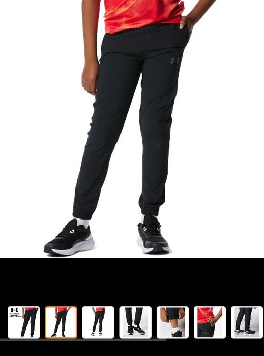 Детские штаны Under armour чёрные