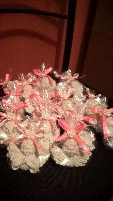 Aniołki gipsowe na podziękowanie