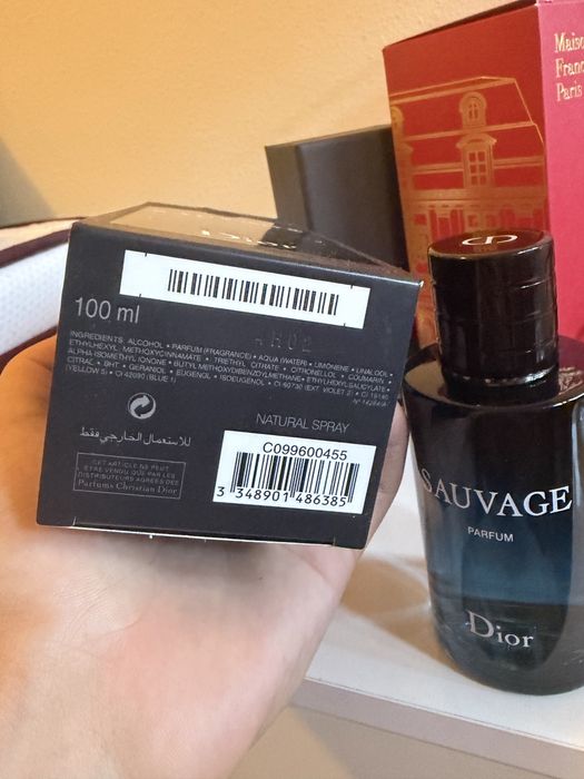 Perfume Dior Sauvage