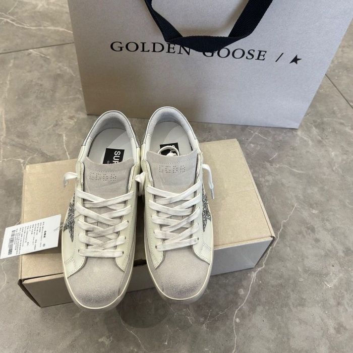 Снікерси Golden Goose Super Star/ Кеди Білі Голден Гус Суперстар/ GG