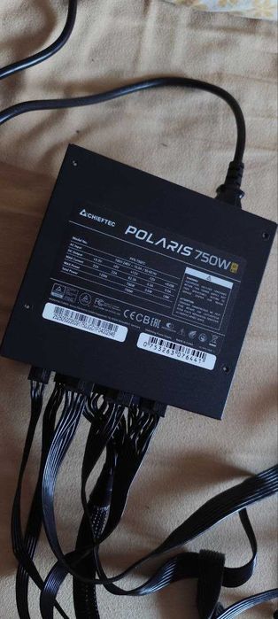 Блок питания Chieftec Polaris 750W PPS-750FC750 W Вт Новий
