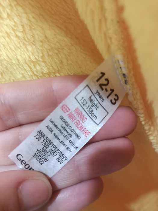 Strój kostium przebranie piżama kombinezon Pudsey