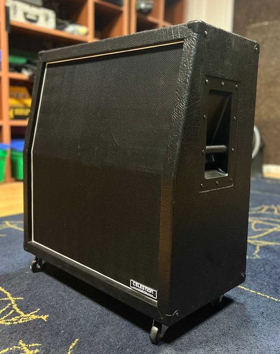 Coluna Harley Benton 4x12 Celestion V30 (+ Thomann Cover HB G412A Cab)