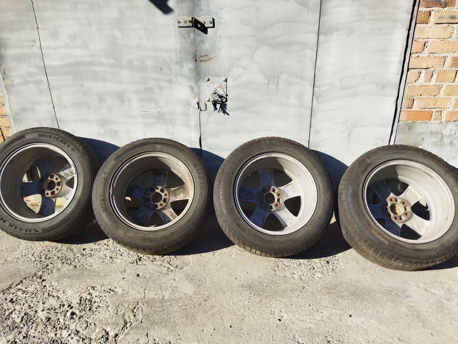 Диски (зимові колеса) 255/55r18 на бмв х5  е53-е70