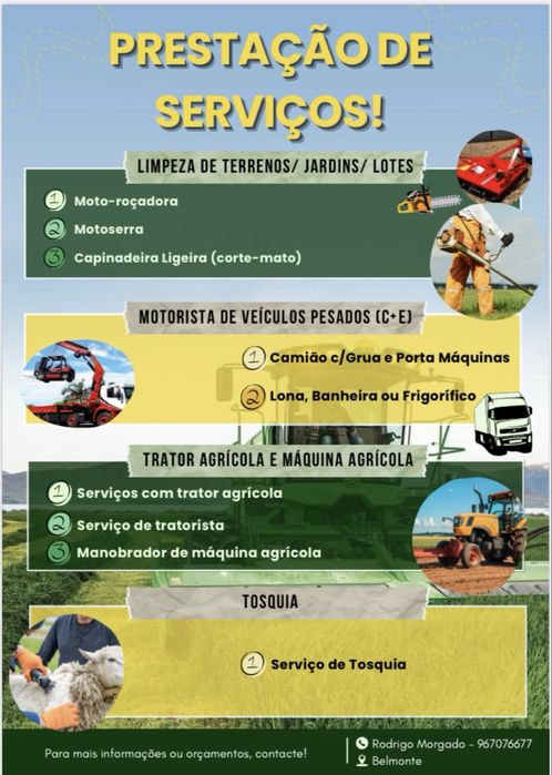 Prestaçao de serviços