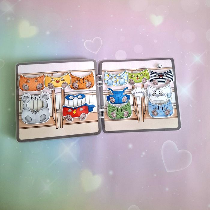 Альбом на липучках «Пушинка»