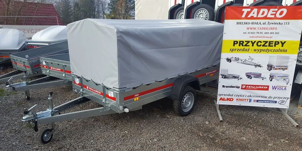 Temared Pro X125 Stelaż Plandeka H-80  Pro Profesjonalna