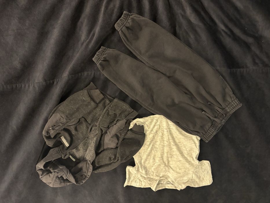 Kompet dresowy: spodnie, bluza i koszulka