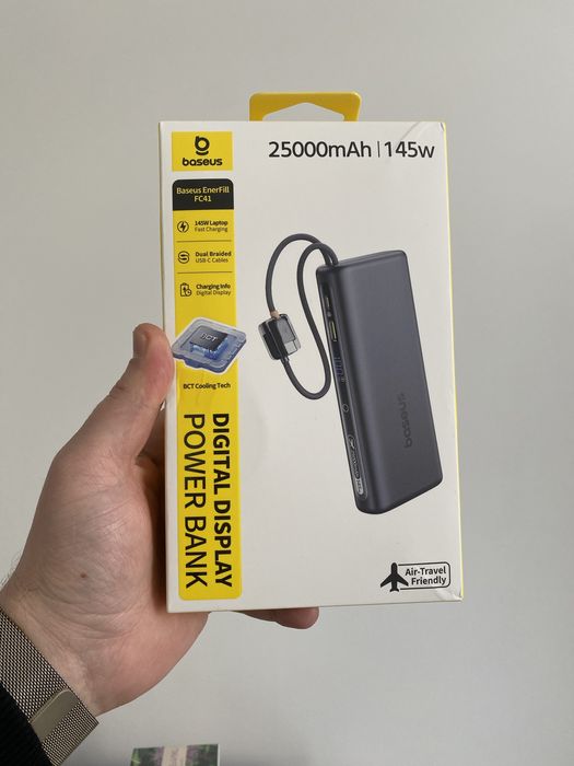 Павербанк Baseus Enerfill FC41 145W 25000mAh