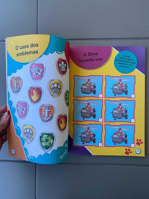 Livro de Enigmas da Patrulha Pata