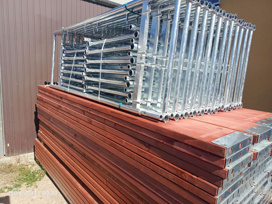 Rusztowanie elewacyjne plettac 12x6.5m