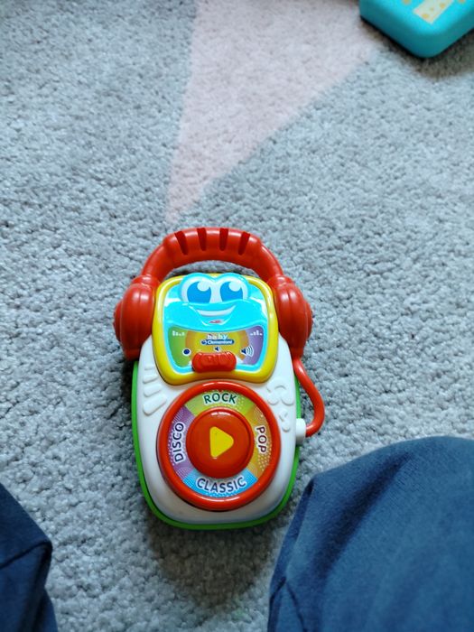 zabawka muzyczna muzyczny telefon małego d-ja clementoni