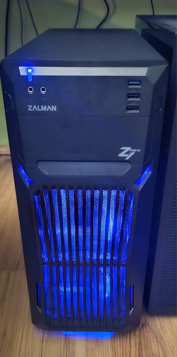 Komputer stacjonarny pc Intel I7 4790k, gtx 1050 ti, 16 gb ddr3, ssd,