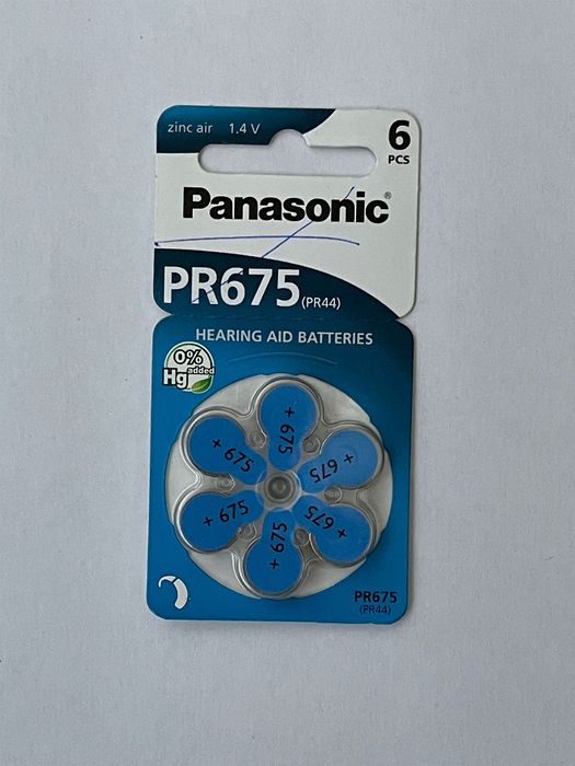 Bateria Panasonic PR675(PR44) - nowa