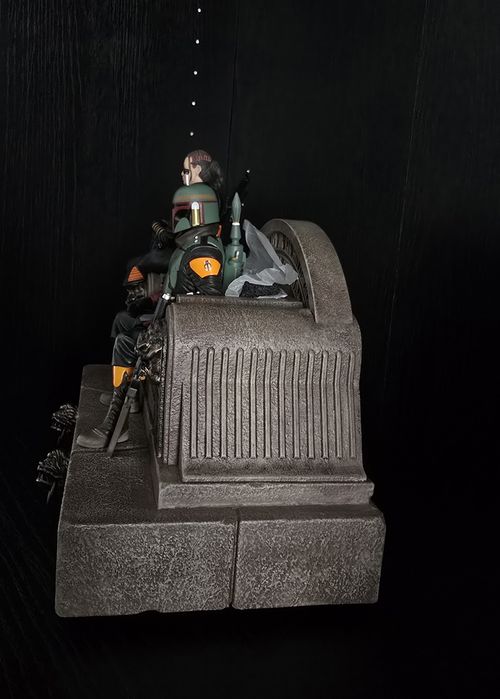 Bobba Fett and Fennec Shand Iron Studios 1/10  estátua