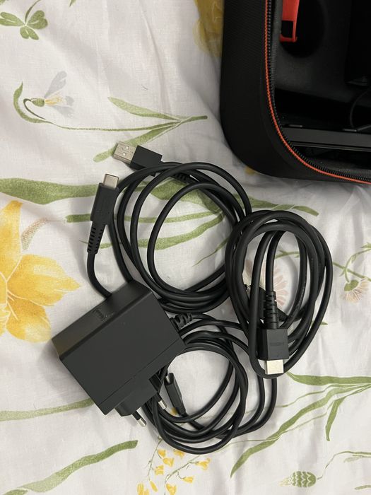 Nintendo Switch V1 + Kontroler TOTK + Akcesoria