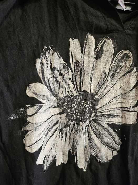 Sukienka lniana czarna