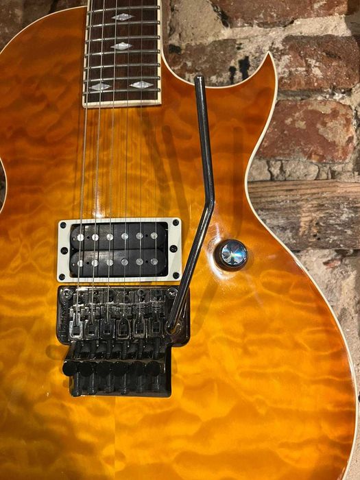 Kolekcjonerska gitara Samick Linda JTR, sygnowana J.T. Riboloff ...