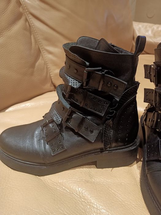 Botki INUOVO r. 39 motocyklówki