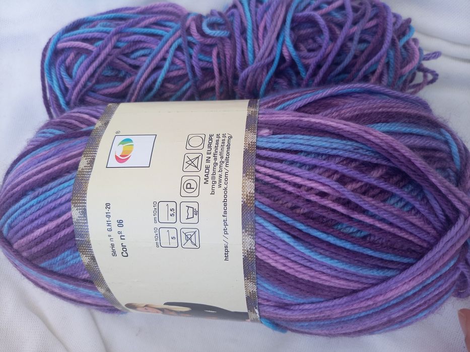 Novelos para tricot ou crochet