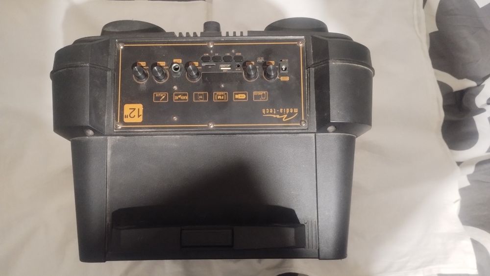 Duży Głośnik MEDIA TECH Boombox Trolley BT MT3169 Bluetooth Mediatech