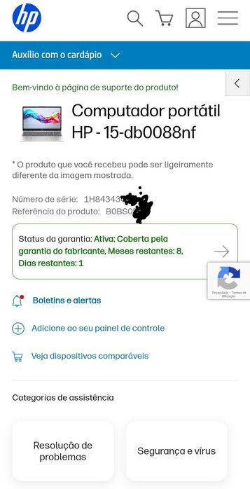 Notebook HP 15-FD0088NF